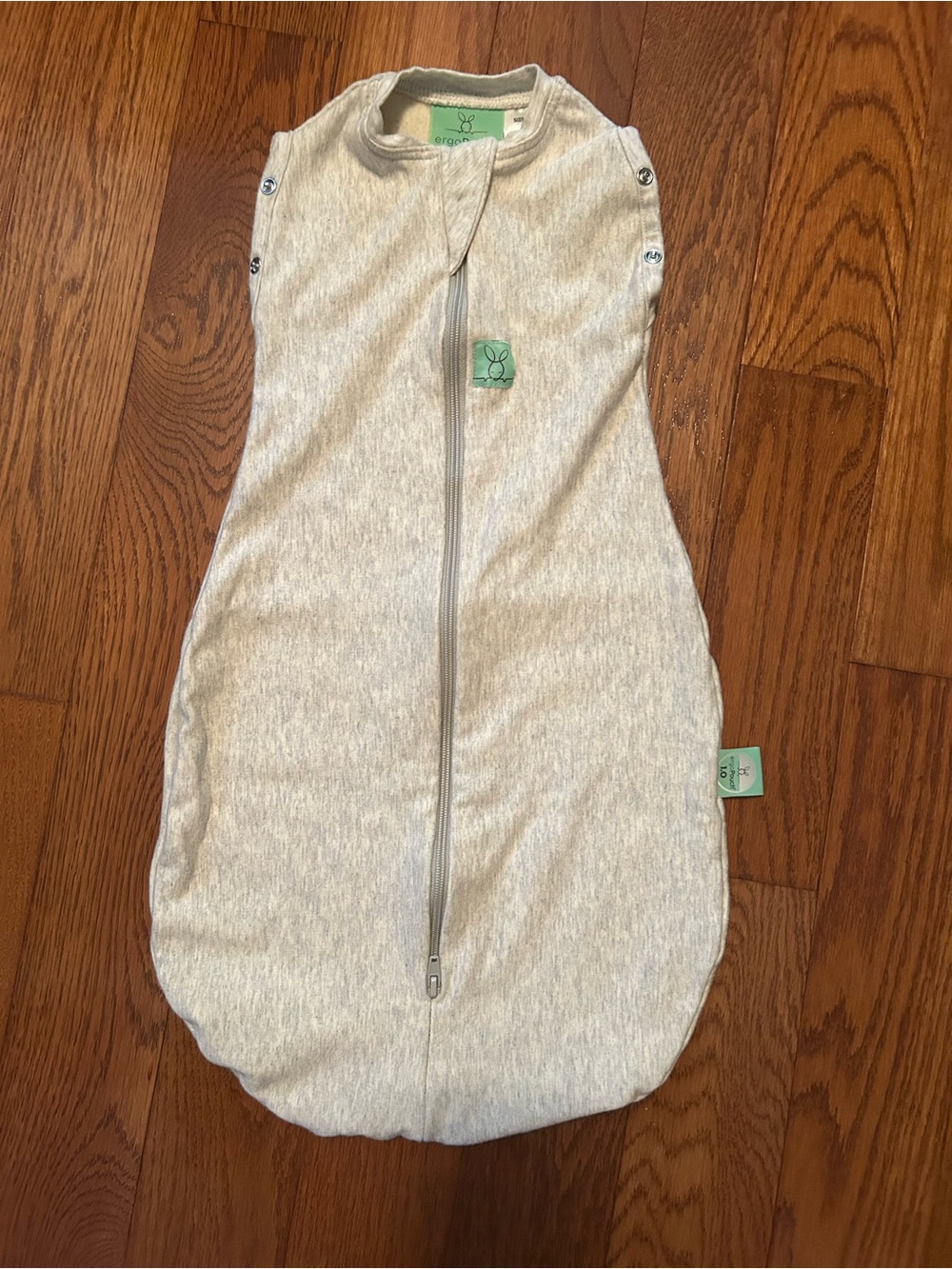Ergo Pouch Cocoon Swaddle Sack 1.0 TOG Grey Marle